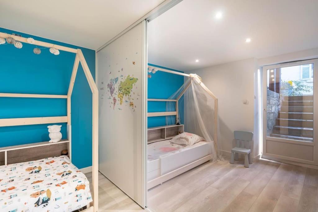 Superbe Appartement Avec Parking Gratuit ลงส์-เลอ-โซนีเย ภายนอก รูปภาพ